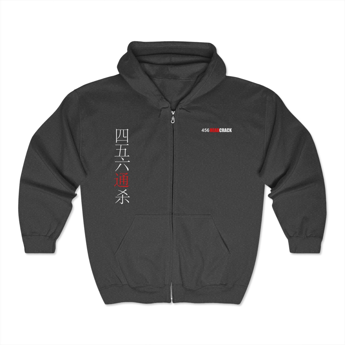 Hanzi - 456 KS V-Town - Full Zip Hoodie