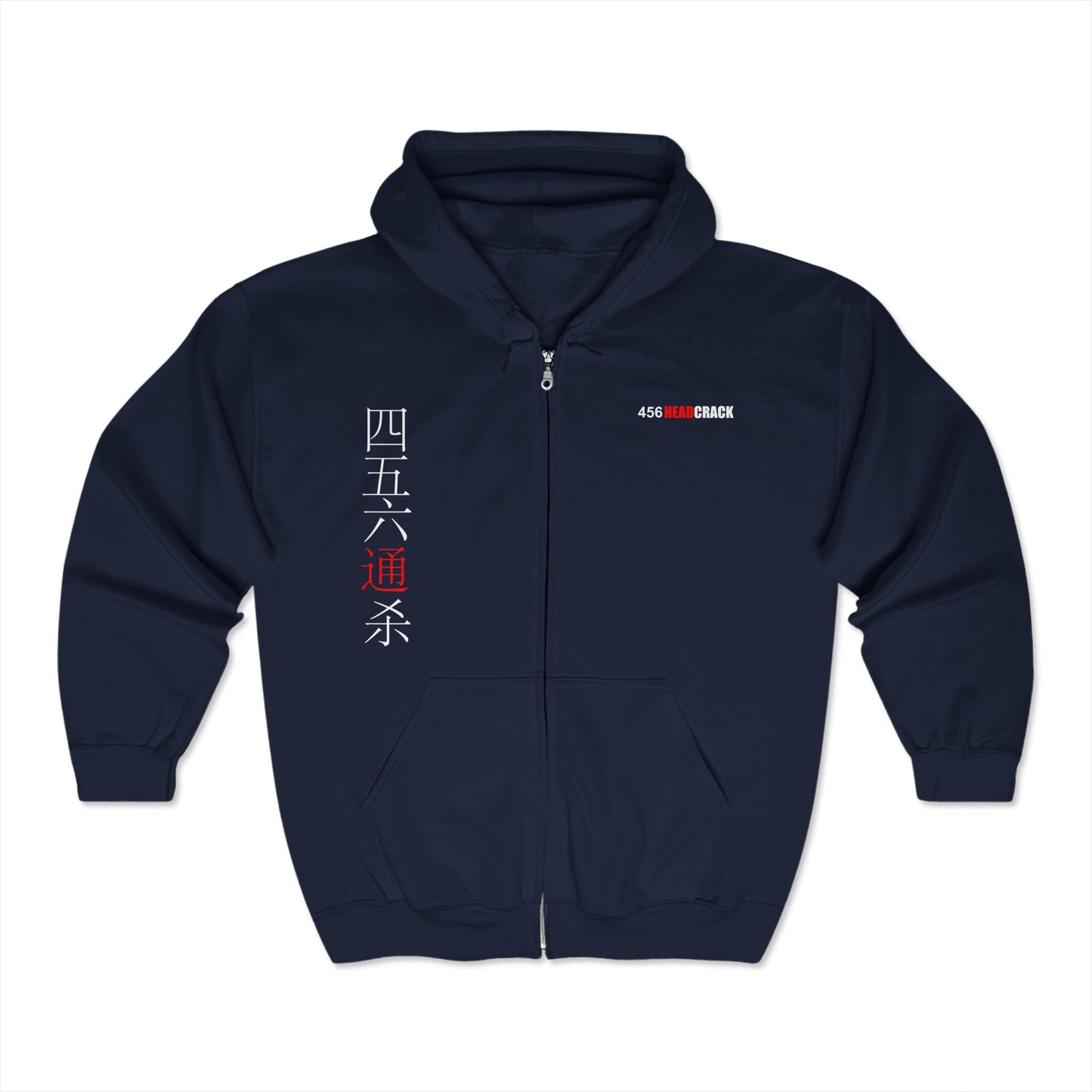 Hanzi - 456 KS V-Town - Full Zip Hoodie